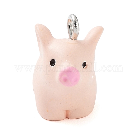 Подвески из непрозрачной смолы RESI-Z014-01M-1