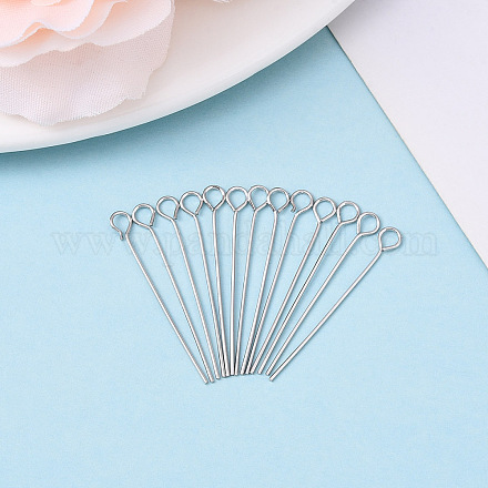 Латунные булавки KK-YW0004-04B-P-1