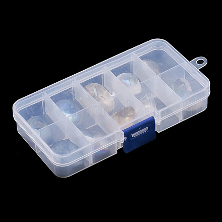 Pvd вакуумное покрытие натуральный кварцевый кристалл бусины G-T004-40-B-1