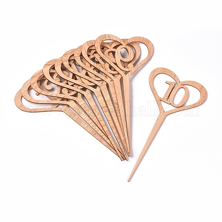 Номер стола карты AJEW-WH0021-26A-1