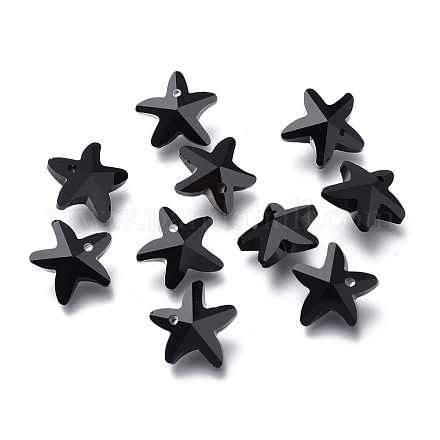 Граненый стеклянный шарм&nbsp;GLAA-H101-A-09-1