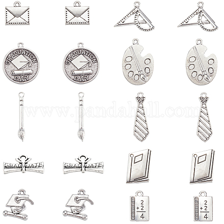 60 шт. 10 подвески из сплава в тибетском стиле FIND-SC0005-99-1