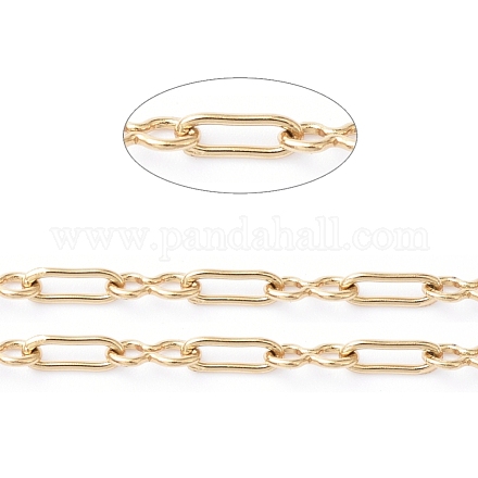 3.28 фут ионного покрытия (IP) 304 нержавеющая сталь звеньевая цепь X-CHS-D032-04G-1