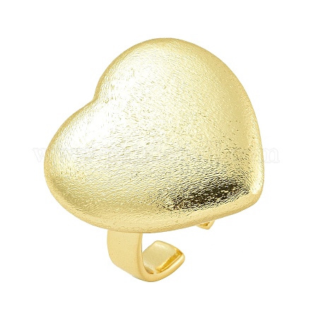 Латунные открытые манжеты для женщин RJEW-U011-03G-01-1