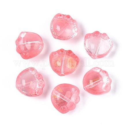 Прозрачные стеклянные бусины GLAA-D304-02B-1