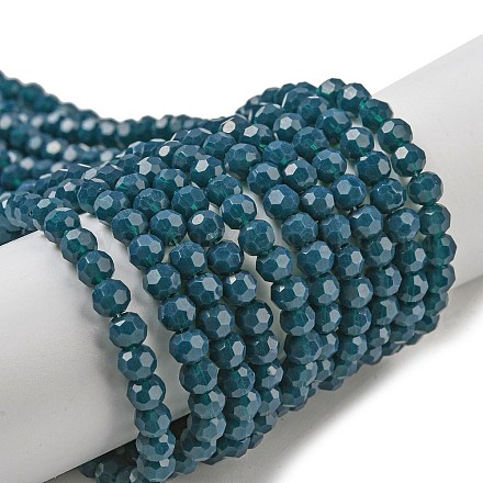 Подставки для непрозрачных стеклянных бусин EGLA-A035-P4mm-D19-1