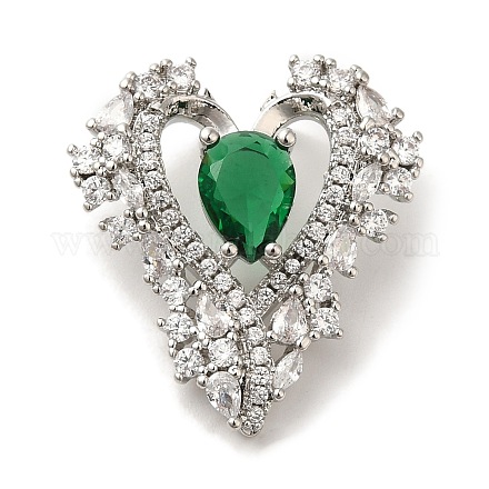 Стойки обшивки латунь микро проложить Циркон подвеску KK-U027-10P-1