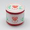 Nylon Cord for Jewelry Making, Crimson, 0.8mm, about 49.21 yards(45m)/roll