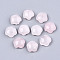 Natural Rose Quartz Cabochons, Star, 12x12x5.5mm