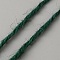100M Jute Cord, Jute String, Jute Twine, for Jewelry Making, Dark Green, 2mm, about 109.36 Yards(100m)/Roll