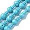 Natural White Jade 3-Hole Guru Bead Strands, for Buddhist Jewelry Making, T-Drilled Beads, 18x10mm, Hole: 2~2.5mm