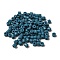 Opaque Acrylic Beads, Column, Steel Blue, 6.5x5mm, Hole: 2.2mm