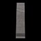 Rectangle OPP Cellophane Bags, Clear, 24x5cm, Unilateral thickness: 0.035mm, Inner measure: 21x5cm