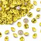 Preciosa® MAXIMA Crystal Round Stones, Czech Crystal, Dura Foiling, Round(431 11 615 Chaton), 80310 Citrine, SS29(6.15~6.35mm)
