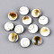 Natural Shiva Eye Shell Beads, Rondelle, Seashell Color, 8x4.5~5mm, Hole: 0.8~0.9mm