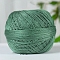 Cotton Fibers Knitting Yarn, for Garments Scarves Sweater Shawl Hats, Light Sea Green, 50g/skein, about 317.15 Yards(290m)/Skein