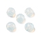 Glass Imitation Austrian Crystal Beads, Rondelle, Faceted, Alice Blue, 8x6.5mm, Hole: 1mm