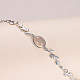 925 ссылка стерлингового серебра браслеты JB690A-7