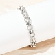 Браслеты из звеньевой цепи из нержавеющей стали 304 BJEW-H207-01B-P-3