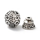 Тибетский сплава типа 3 отверстие гуру шарики TIBEB-M030-01AS-2