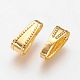 Латунные держатели кулонов X-KK-H338-G-LF-2