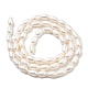 Нити из натурального культивированного пресноводного жемчуга PEAR-I007-01P-05-3