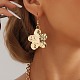 Серьги-подвески в виде цветка из сплава FS-WG4F9B9-02-1