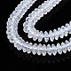 Стеклянные бусины кракле  GLAA-S192-B-004J-2