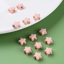 Лакированные бусины из акрила  MACR-S373-45-O06