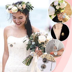 4 шт. латунные значки-палочки&nbsp;JEWB-PH01283