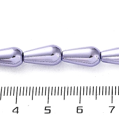 Гальванические нити из синтетических немагнитных гематитовых бусин G-C248-H01-8x12mm