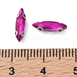 Конский глаз пришить стразами&nbsp;RGLA-L028-08B-05