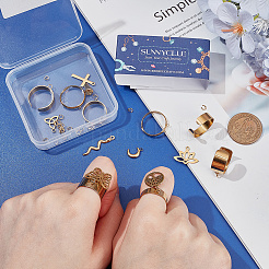 Набор для самостоятельного изготовления кольца-манжеты из нержавеющей стали&nbsp;DIY-SC0026-07G