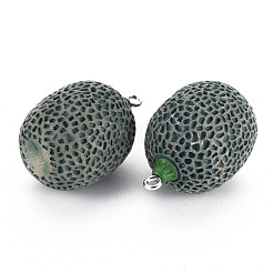 Подвески из непрозрачной смолы&nbsp;RESI-S356-075