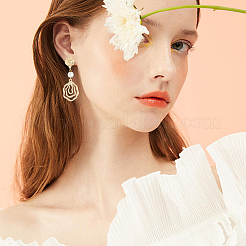 16 шт. 4 стиля латунных сережек-гвоздиков с микропаве из кубического циркония&nbsp;KK-BBC0018-64