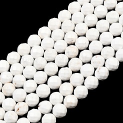 Бусины из натурального магнезита&nbsp;G-Z143-D01-8mm