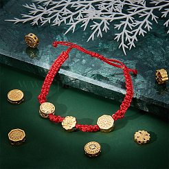 16 шт. 8-х стилевая стойка для гальванизации латунных бусин KK-CA0002-12