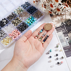 750 шт. 15 стиля смешанных драгоценных камней G-NB0005-42A