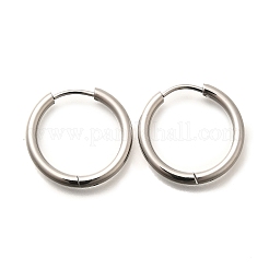 Серьги-кольца из нержавеющей стали 304 для женщин EJEW-M068-15E-P