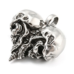 Подвески из хирургической нержавеющей стали 316L STAS-D012-03AS