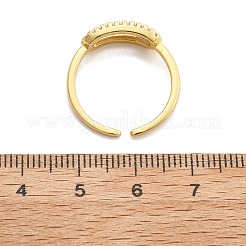 Открытое манжетное кольцо из нержавеющей стали 304&nbsp;RJEW-R017-01G