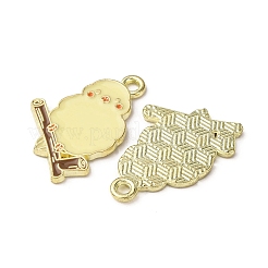 Подвески из эмали и сплава&nbsp;LS-ENAM-C030-01D-G