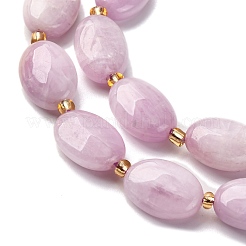 Природные кунцит бисер нитей G-H005-A15-02