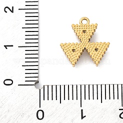 Подвески из нержавеющей стали 304 с ионным покрытием (IP) и кубическим цирконием&nbsp;STAS-R141-04G-01