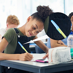 12 комплект пластиковых колпачков для карандашей DIY-FH0008-02