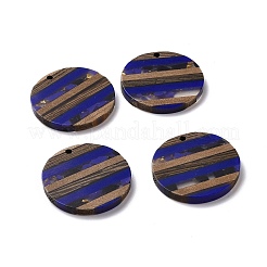 Подвески из прозрачной смолы и ореха RESI-TAC0017-68A-04