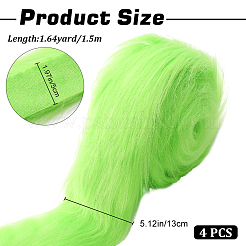 Ткань из искусственной шерсти на Рождество BJEW-WH0515-12D