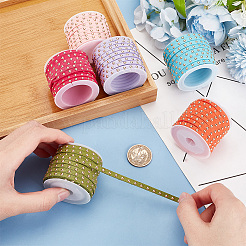 6 рулон шнура из искусственной замши 6 цветов LW-PH0002-28