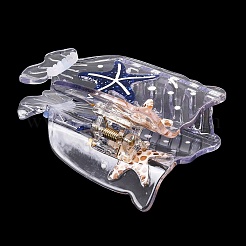 Заколки-крабики из ацетата целлюлозы (смолы) для женщин и девочек.&nbsp;PHAR-L009-01C