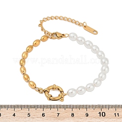 Браслеты из нержавеющей стали 304 BJEW-Z108-02G